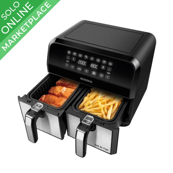 Tupi S A Freidora Air Fryer Mondial Doble Canasta Litros Obs